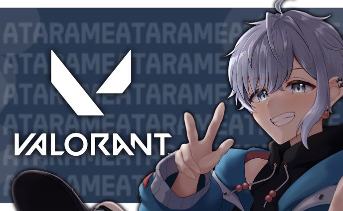 VALORANT配信用サムネイル