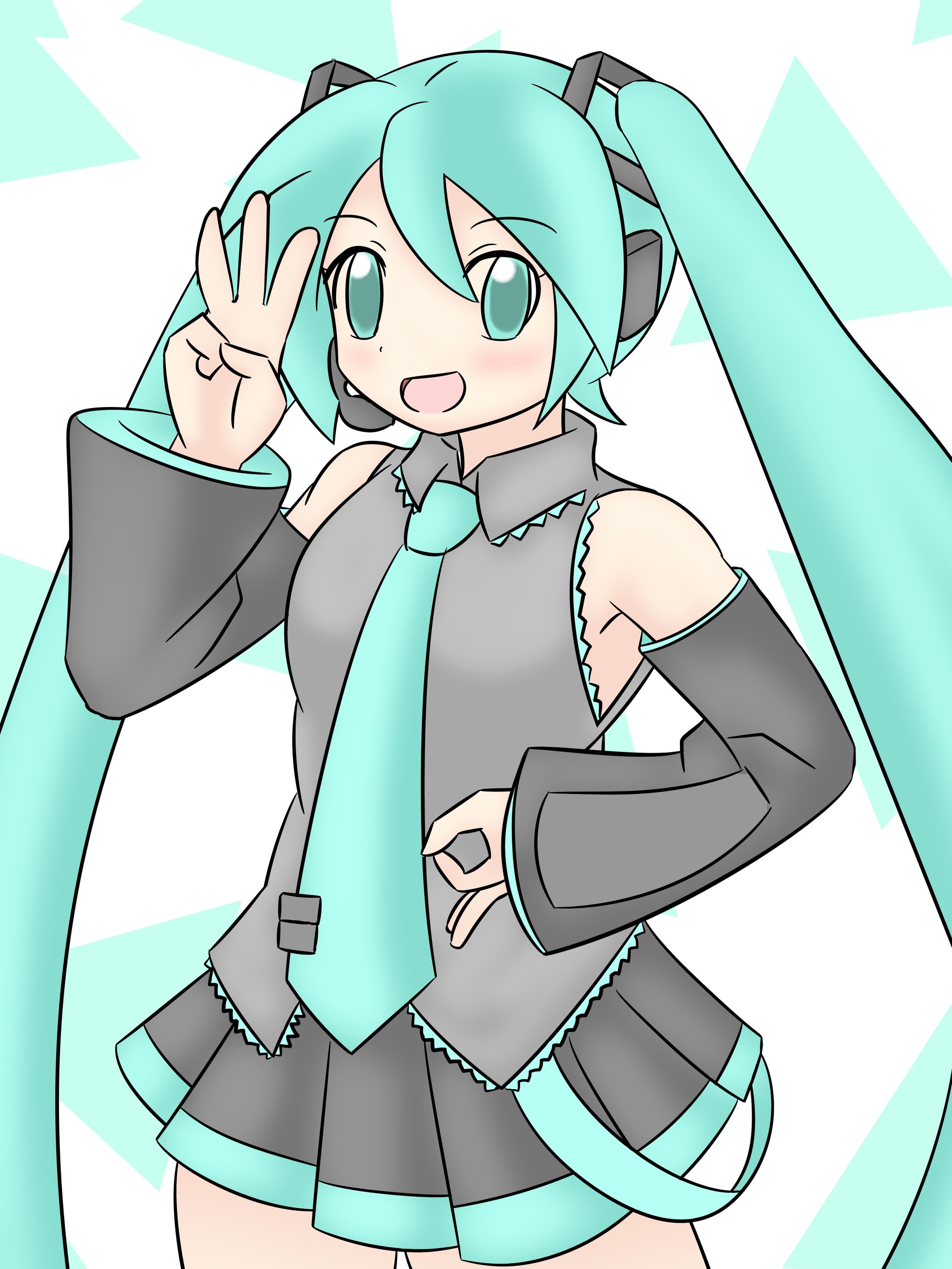 初音ミクファンアート-1
