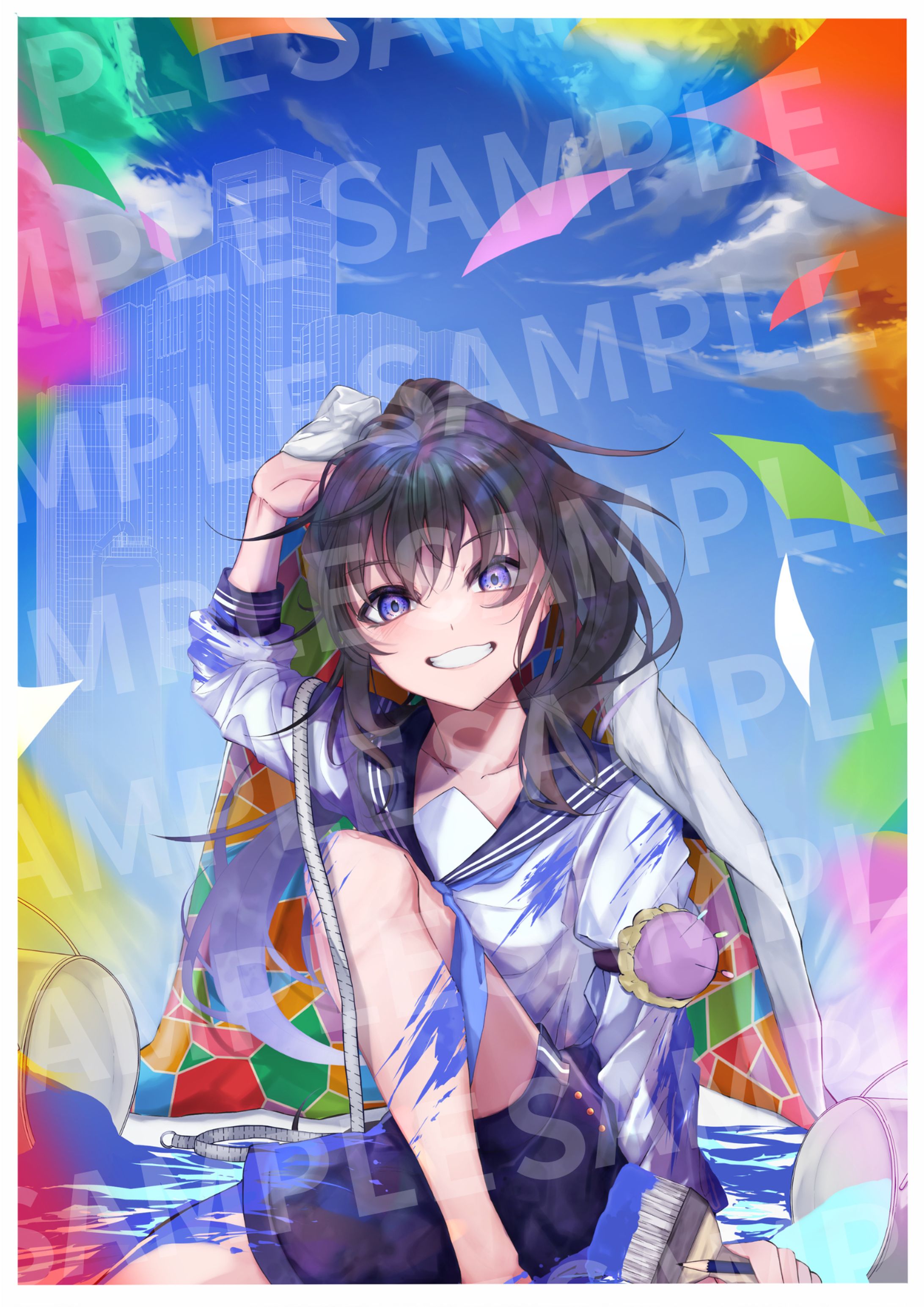 （旧）専門学校名古屋デザイナー学院　パンフレット表紙-1