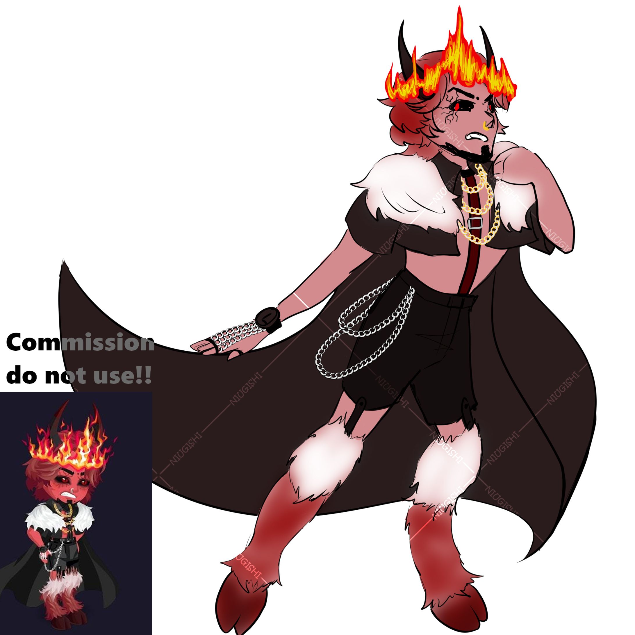 Anime Full Body Sketch for Alexsmodeus-1