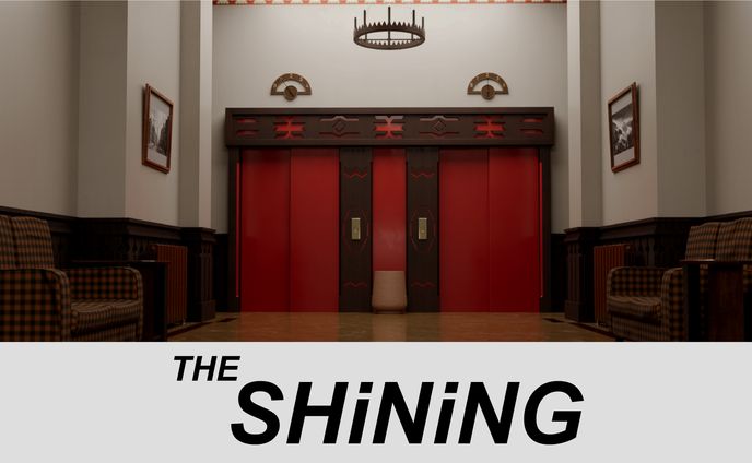 映画「シャイニング」のワンシーン