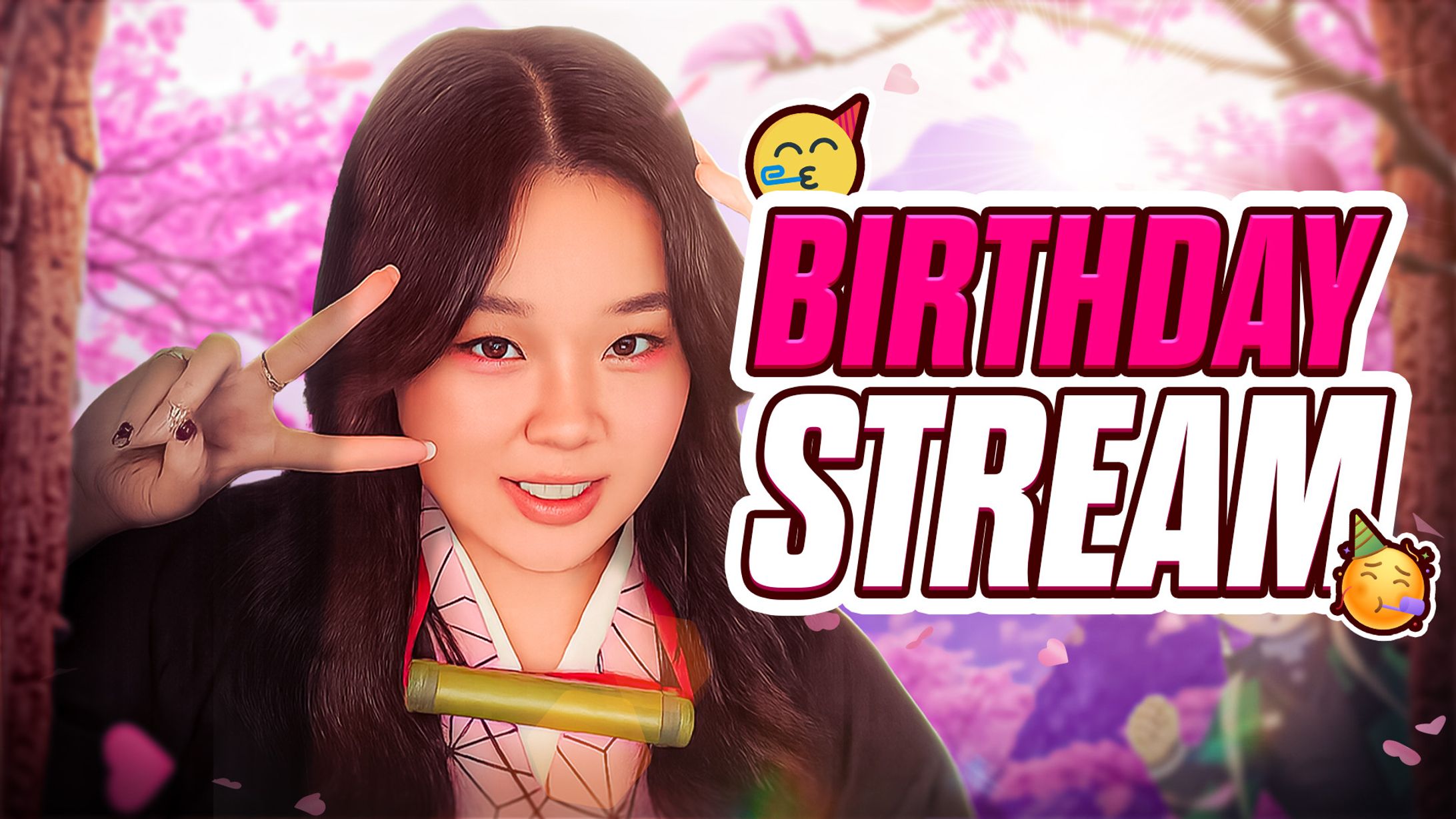 Youtube Thumbnail - Nezuko Cosplay-1