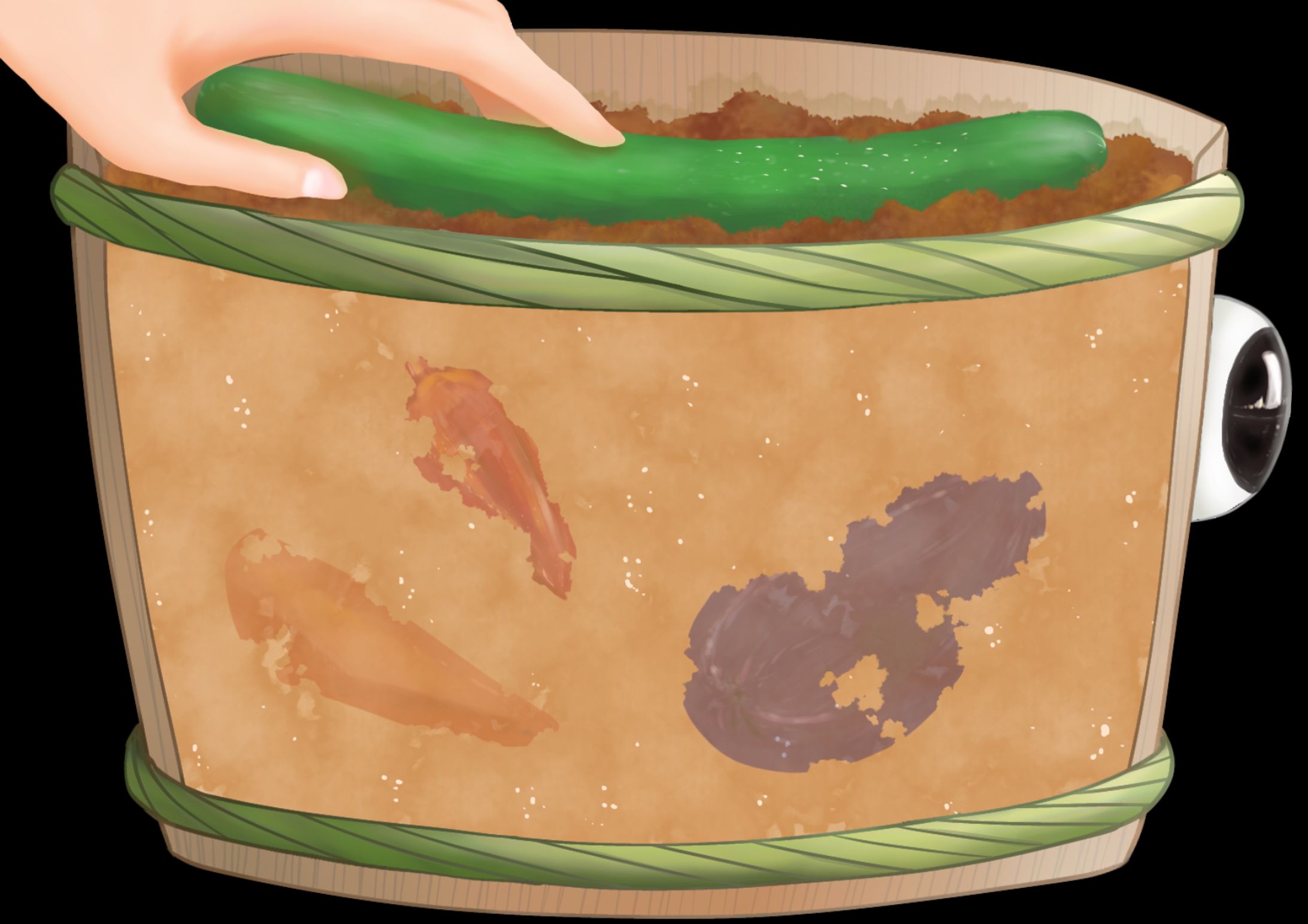 依頼絵　挿絵イラスト-1