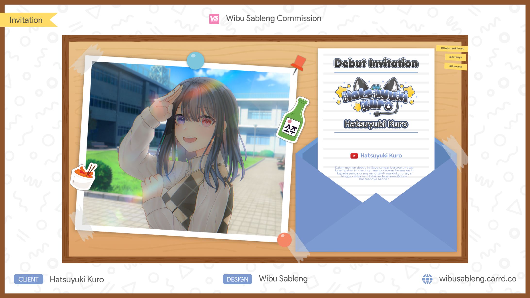 Hatsuyuki Kuro Invitation Debut-1