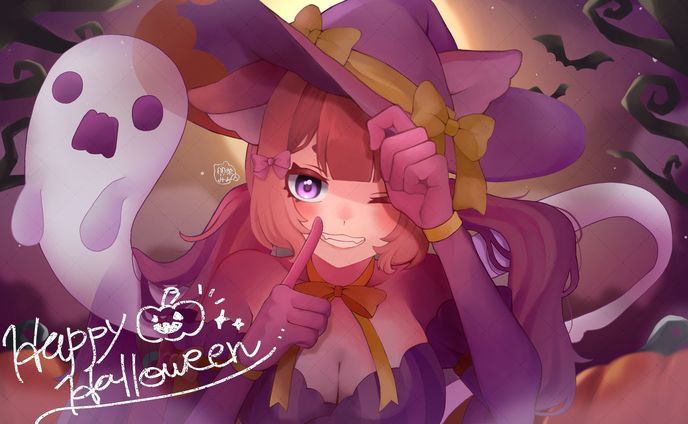 「ハロウィン」イラスト制作