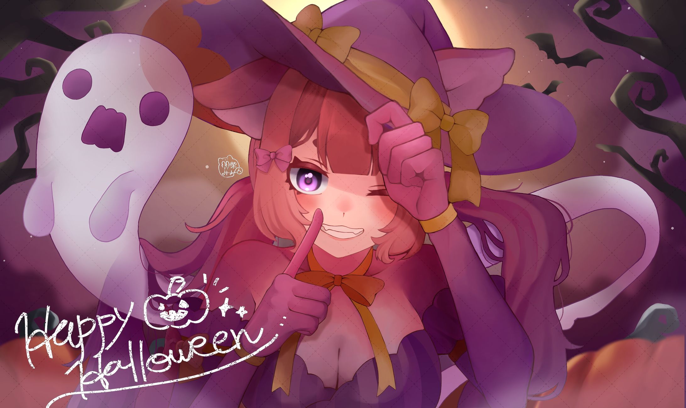 「ハロウィン」イラスト制作-1
