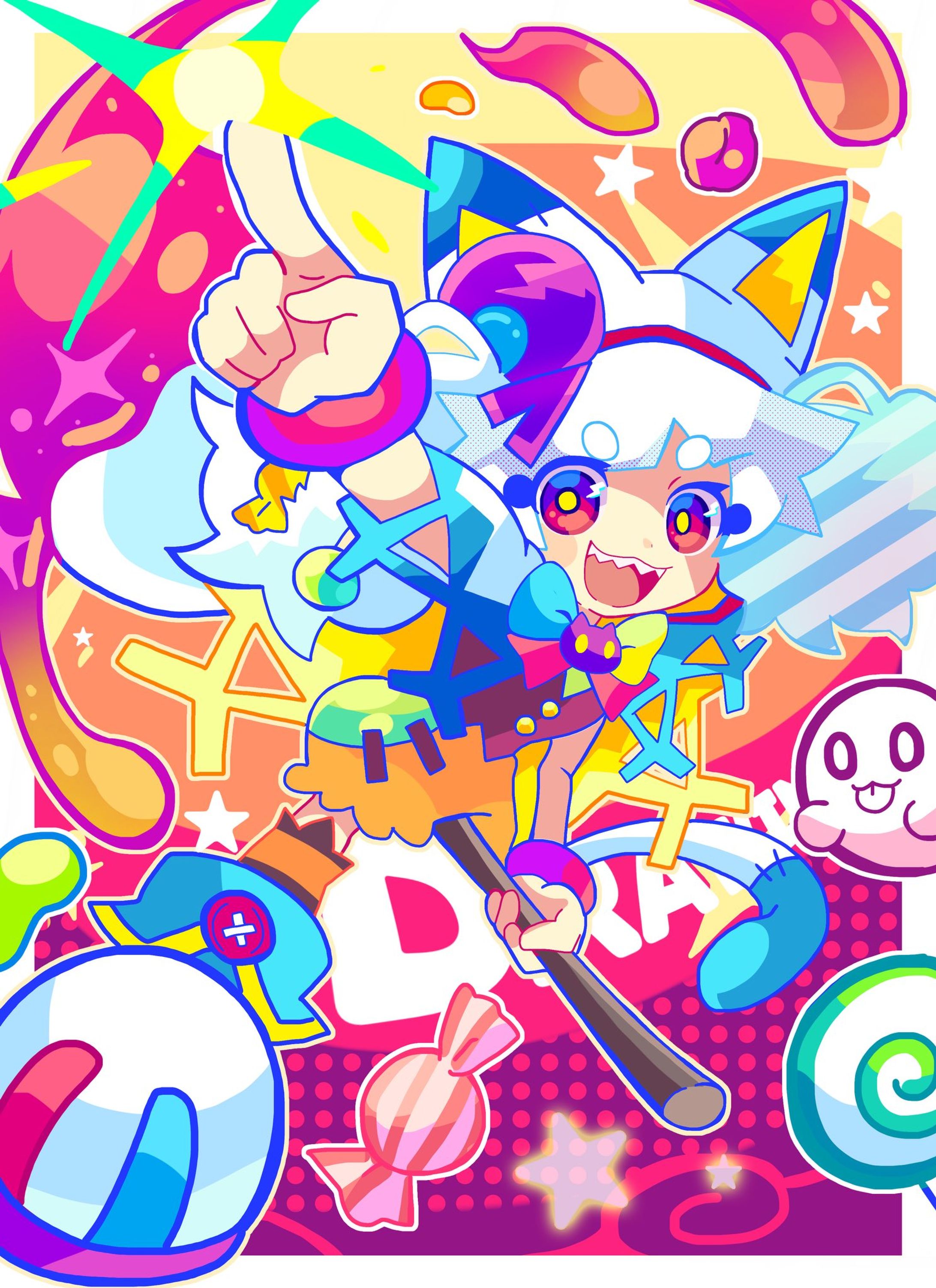 プリントパック様『ComicPAC秋キャラコンテスト』優秀賞イラスト-1