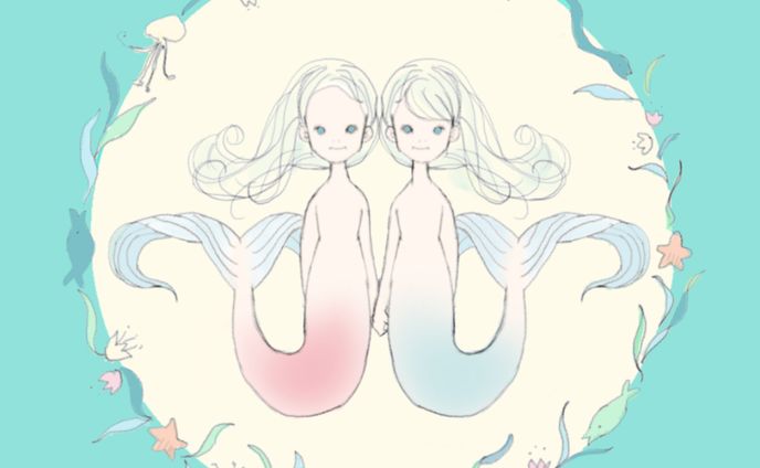 双子の人魚