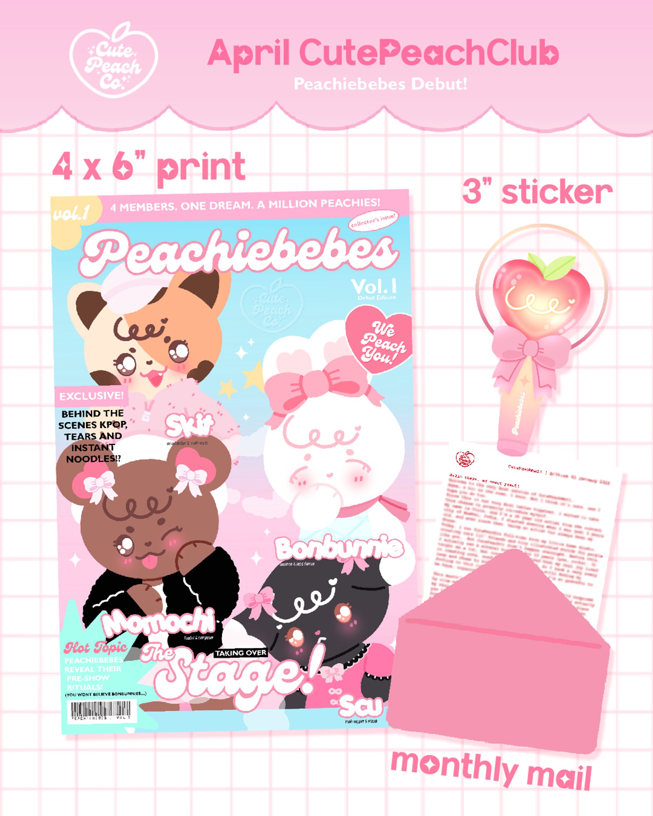 April CutePeachClub : Peachiebebes Debut -1