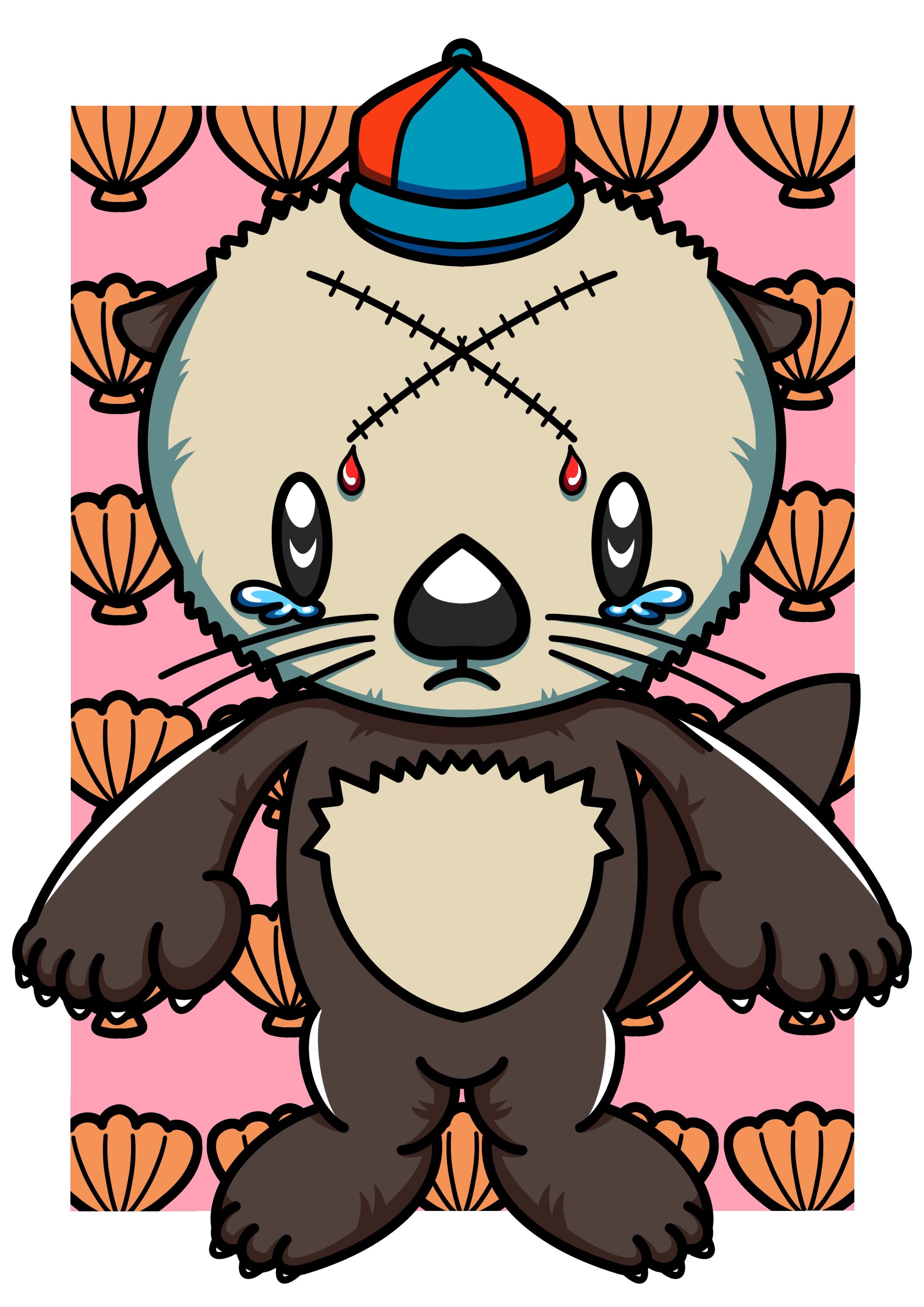 "Crying Sea otter"-1