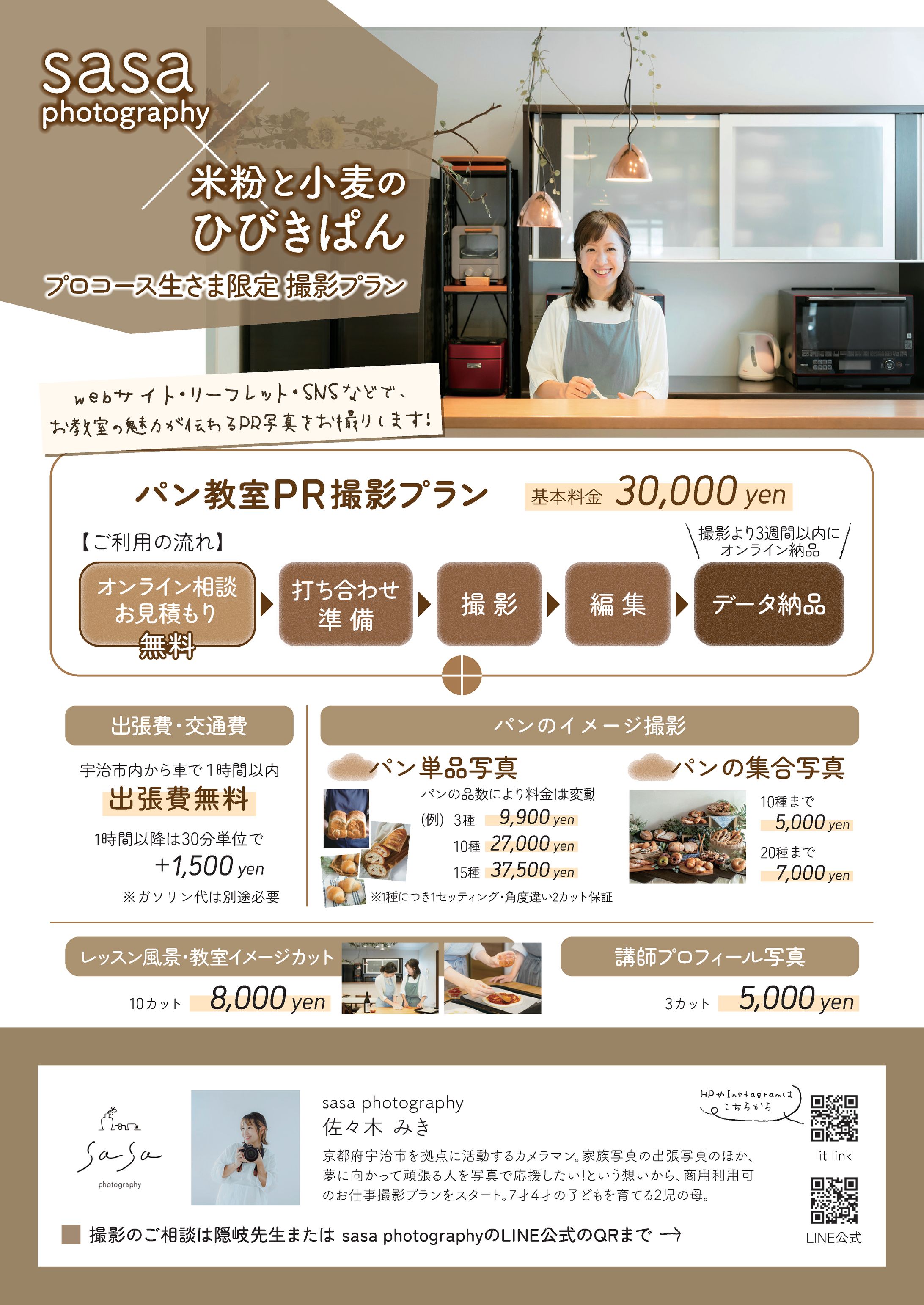 パン教室のPR撮影プラン-1