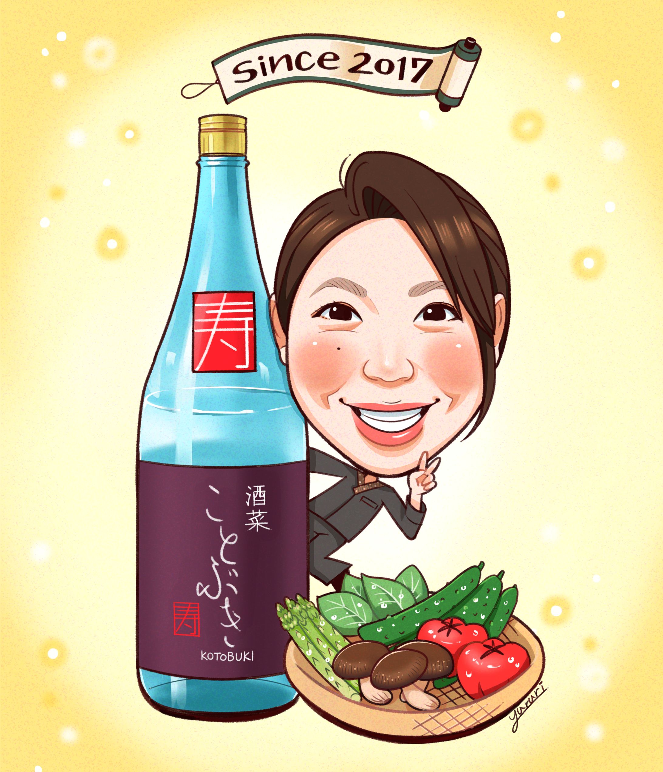 【似顔絵受注】プレゼント用-1