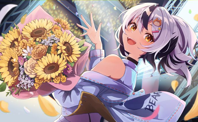 【イラスト】星乃べあ様　誕生日＆卒業配信 サムネイル