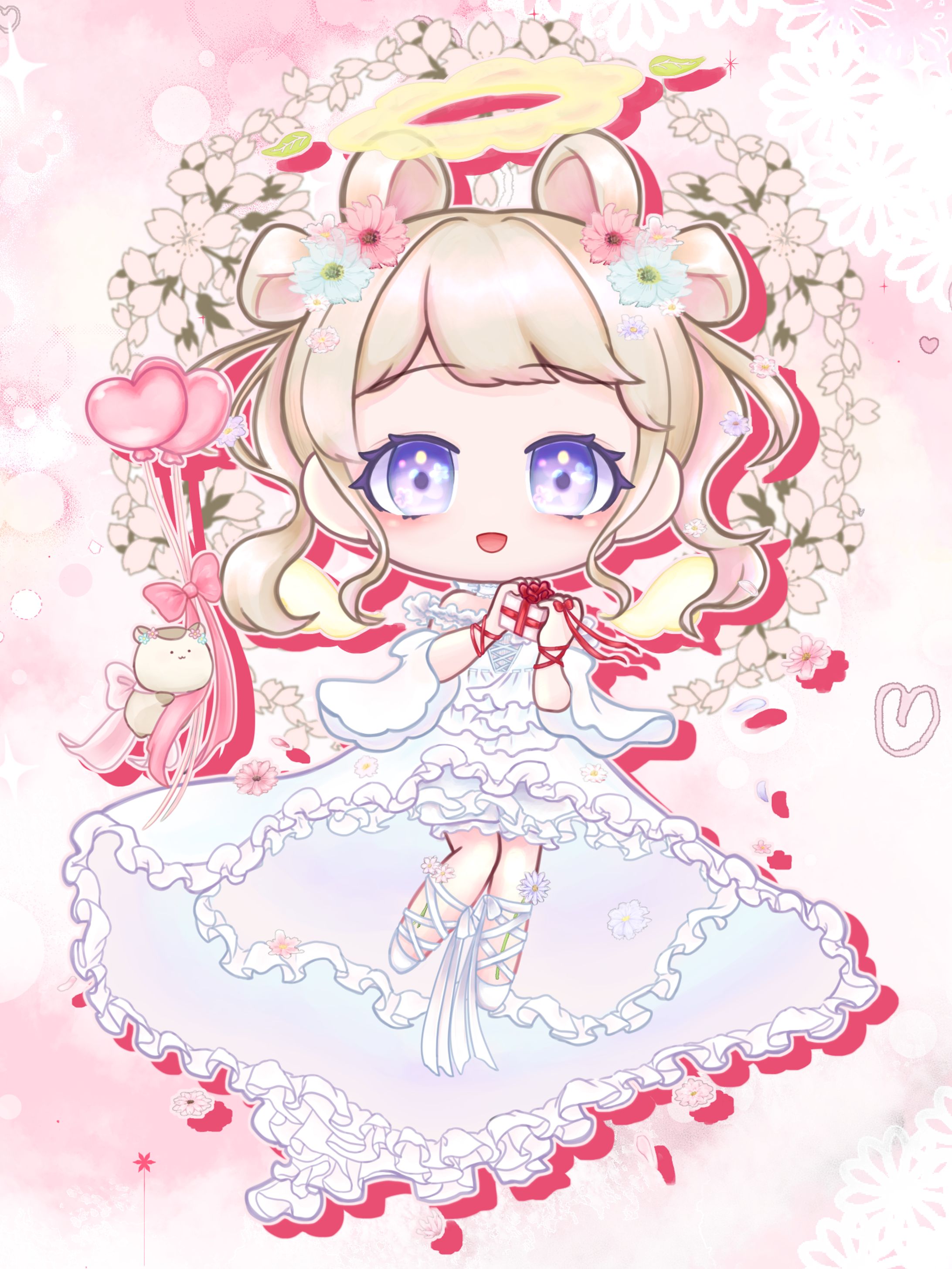 花咲みちるさんSD立ち絵-1