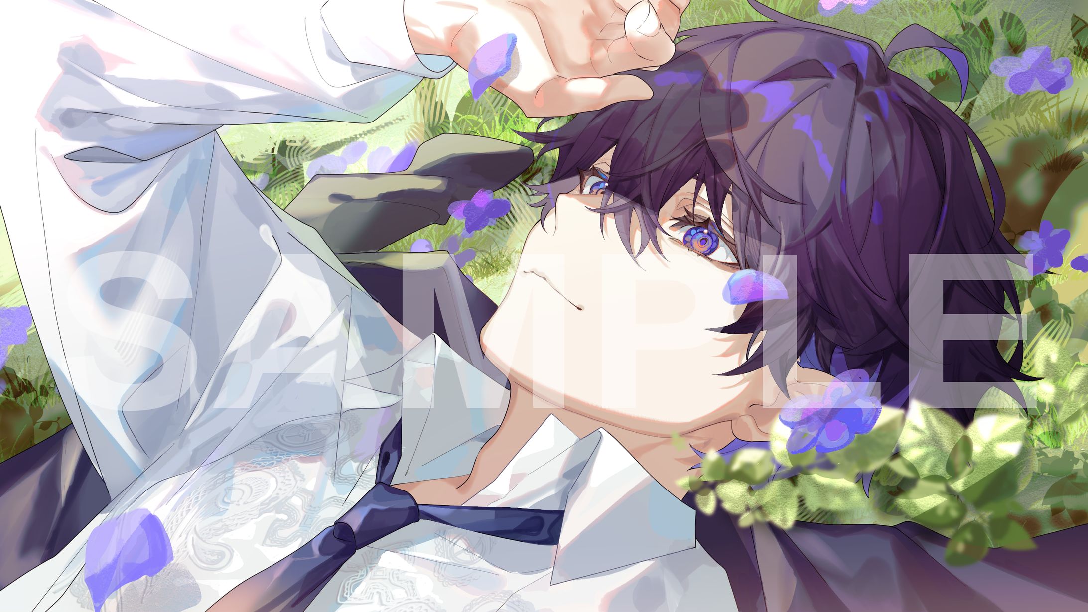 じゅぺ様「晴る」MVイラスト-1