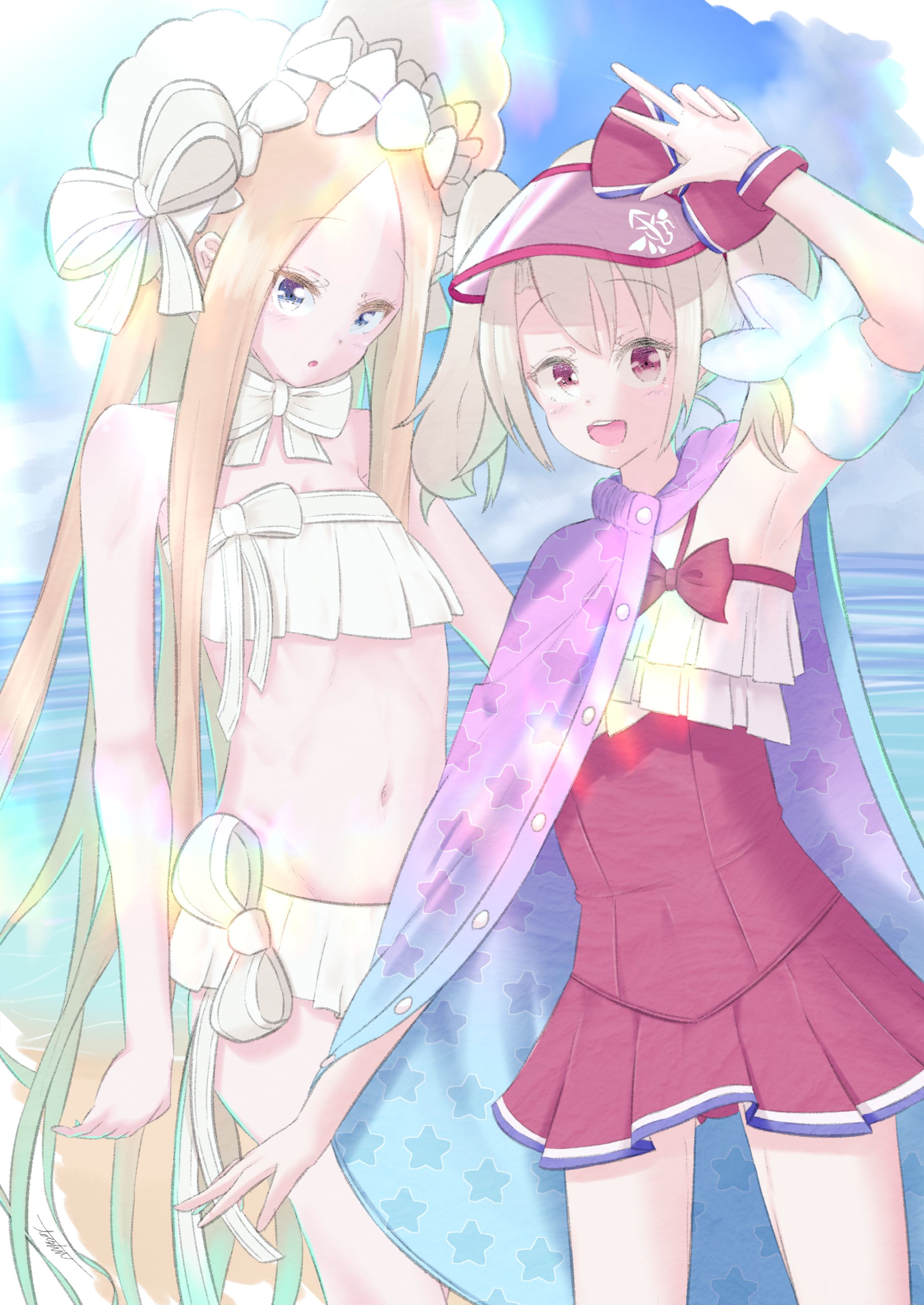 [版権/FGO]アビゲイル・ウィリアムズ＆イリヤスフィール・フォン・アインツベルン-1