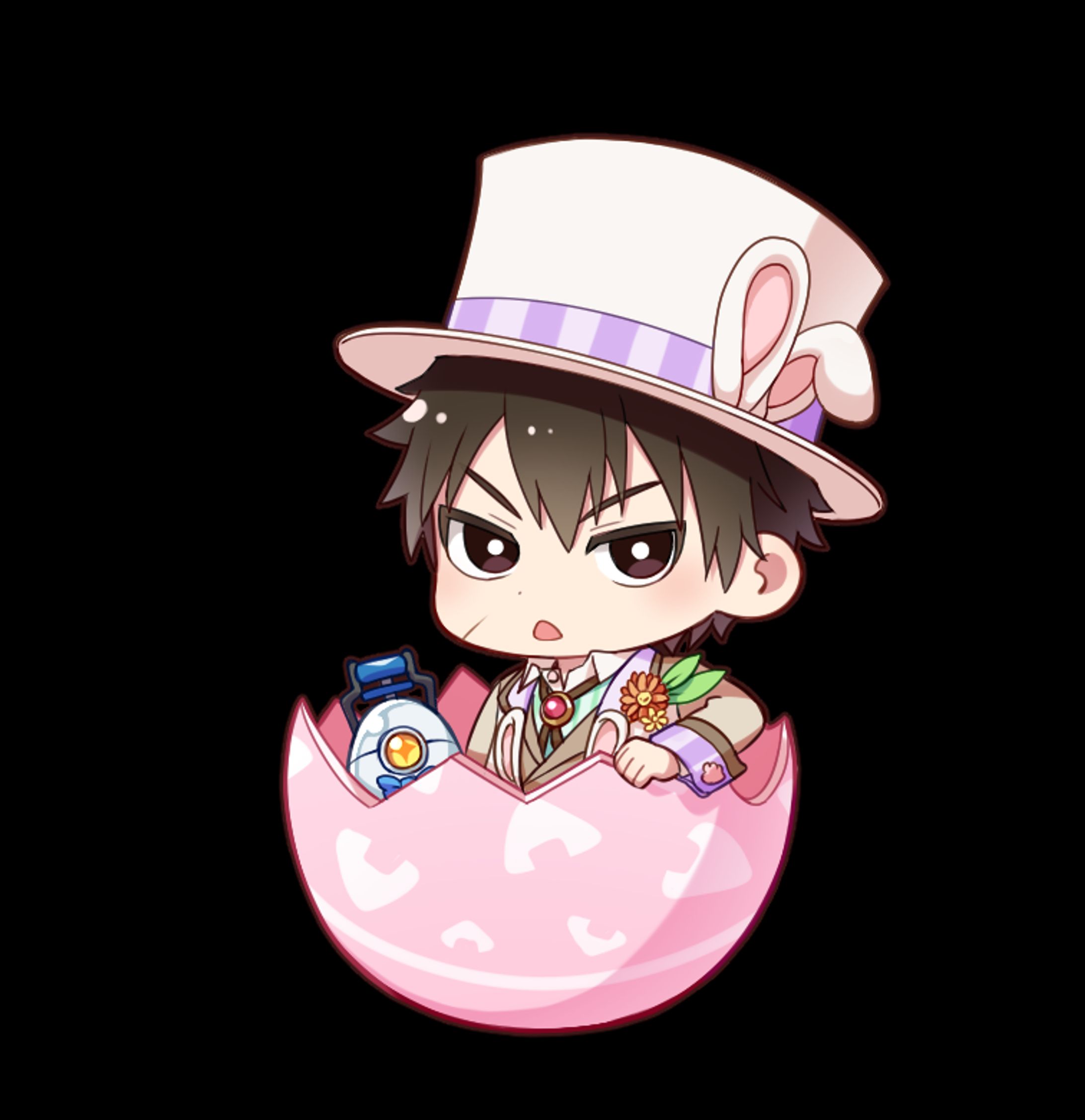 デフォルメイラスト(3頭身以下)-1