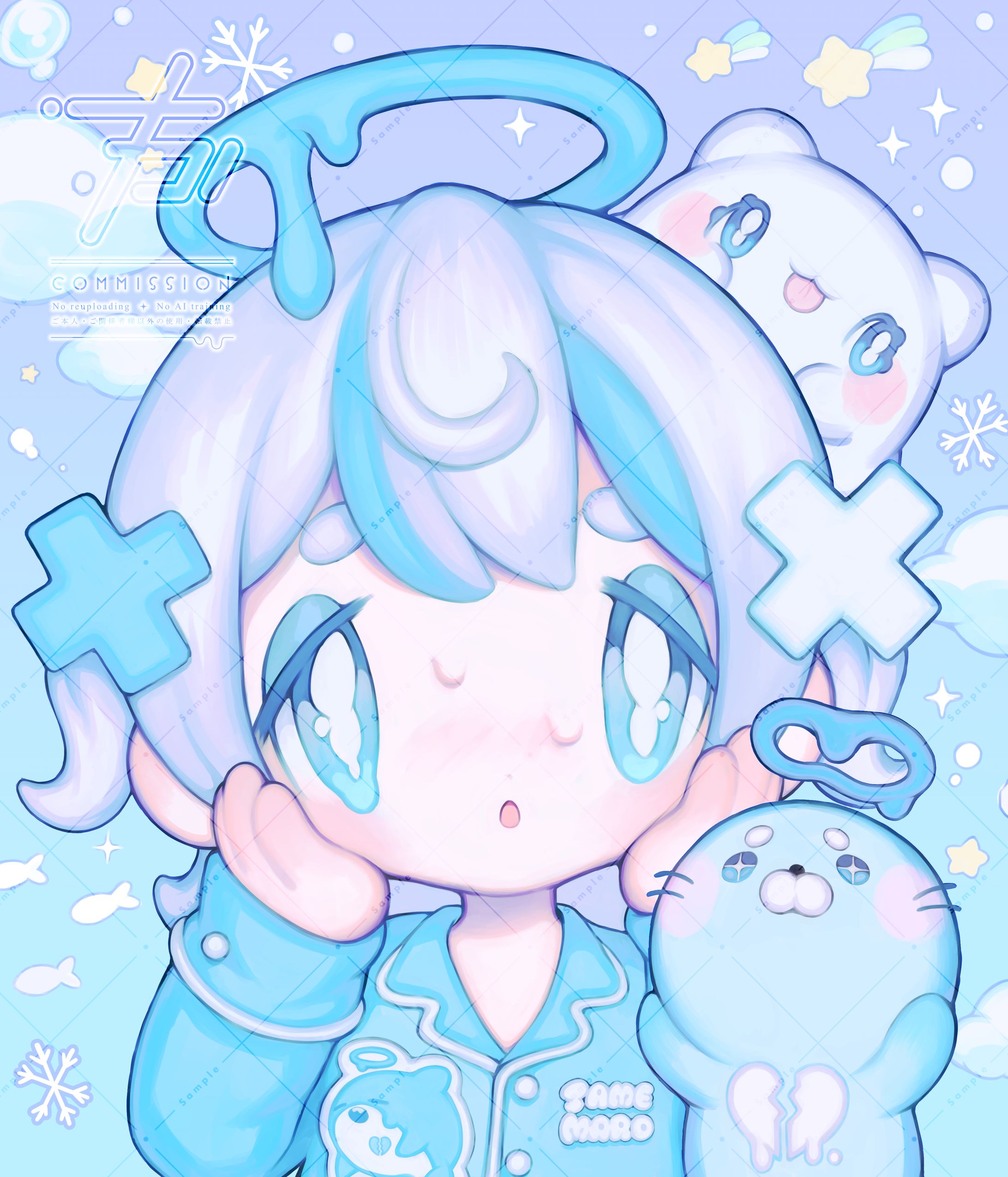 さめまろ。様 グッズ用イラスト (2025)-1