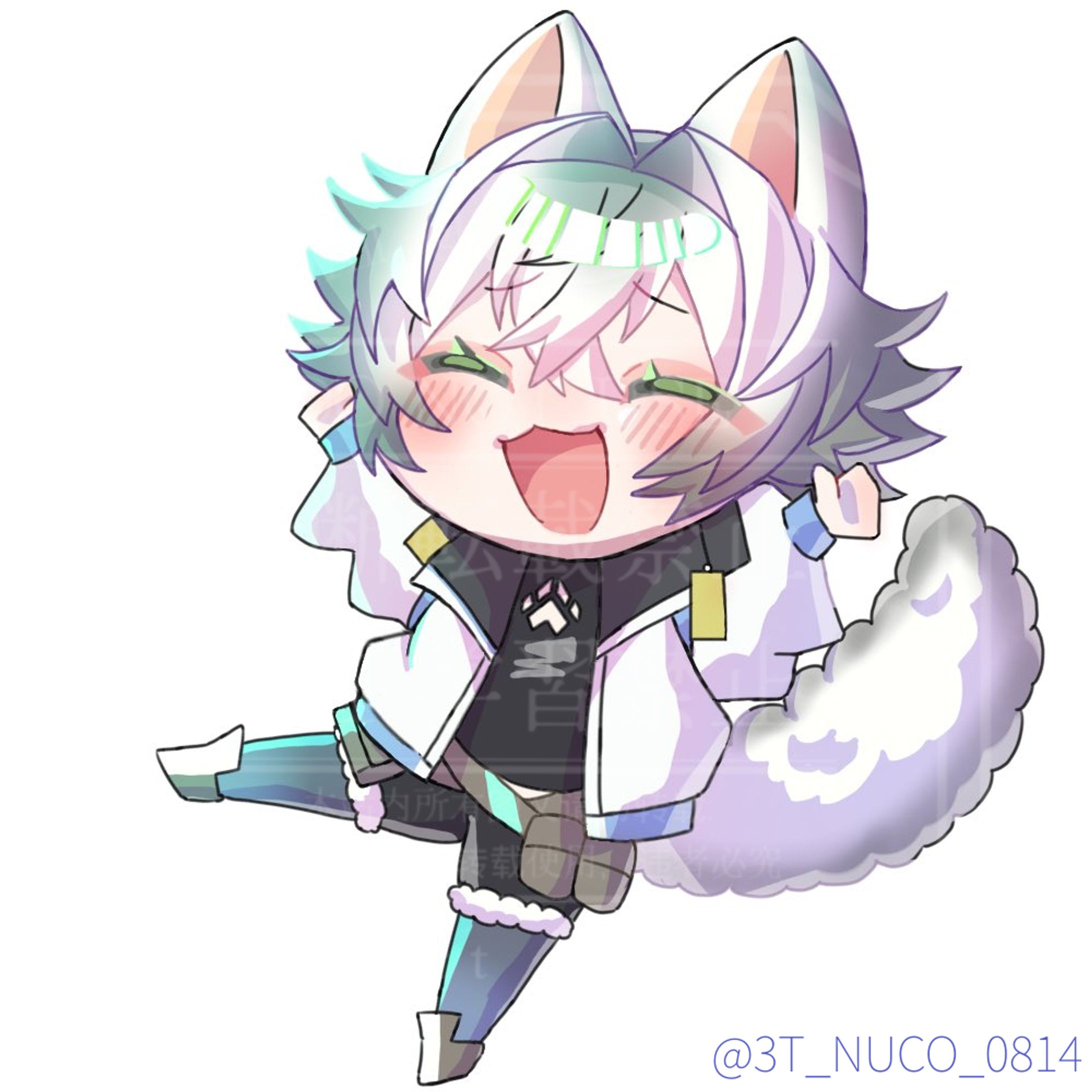 芙明真様（VTuber）のSDイラスト-1