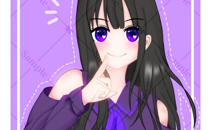 イラストレーター、live2dモデラー、snsアイコン