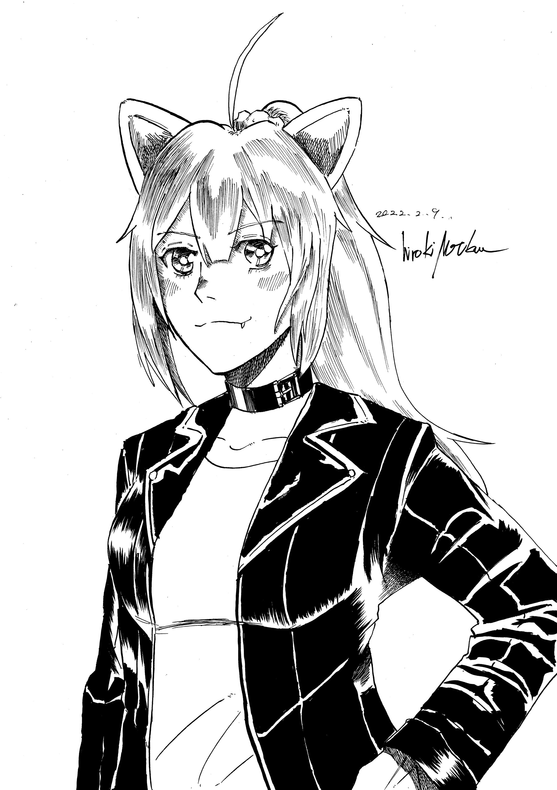 女性亜人　練習-1