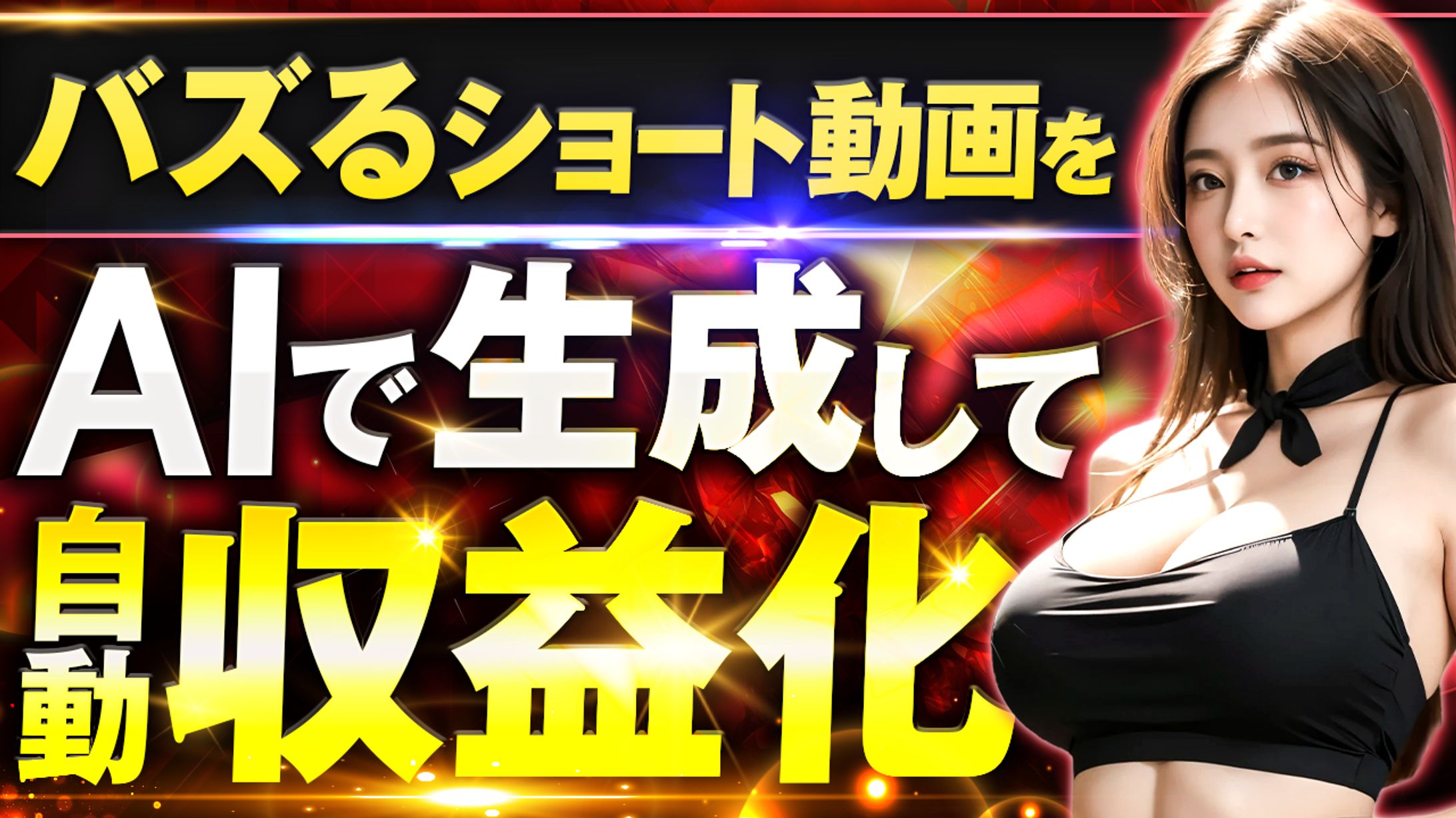 No.135 【最新AI副業】1000万再生の動画を作って寝てる間も楽して稼ぐ方法 -1