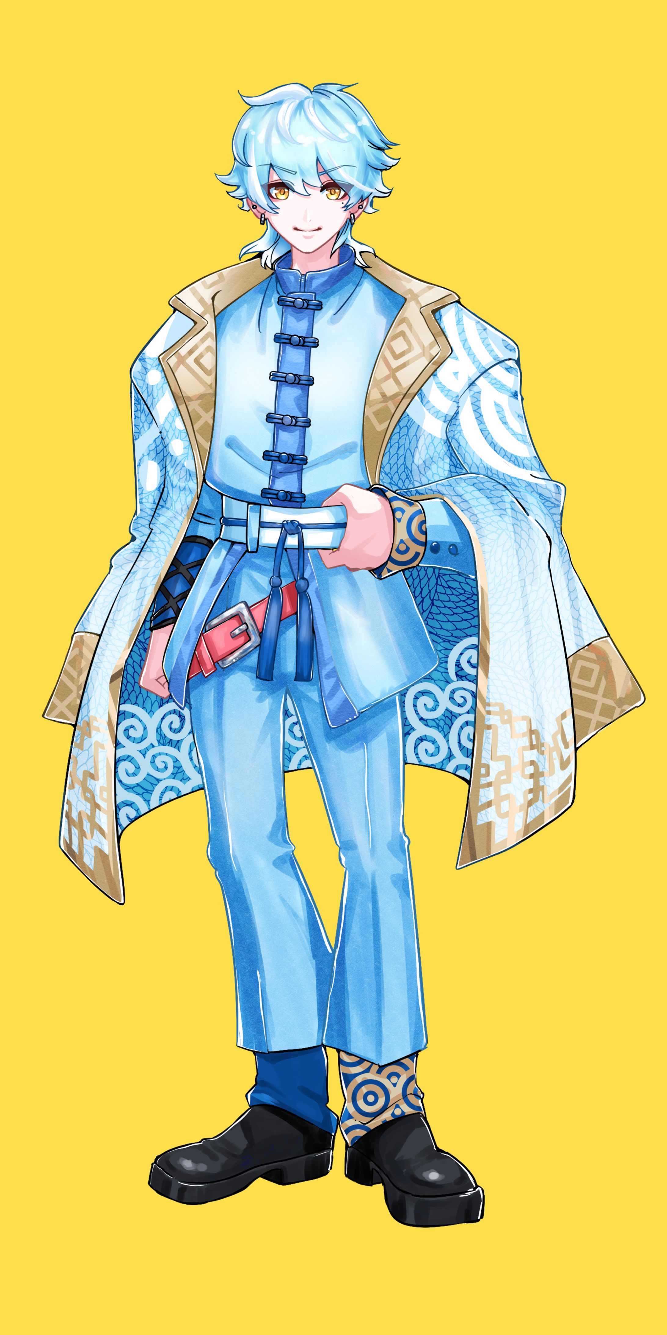 IRIAM用　キャラクター立ち絵　「うみくん」-1