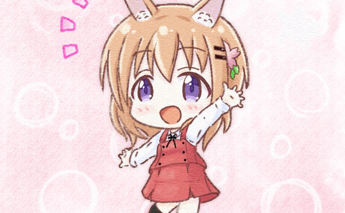 二次創作 ミニキャラ【ご注文はうさぎですか？】