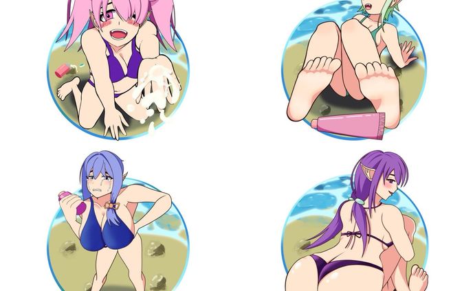 水着女子2