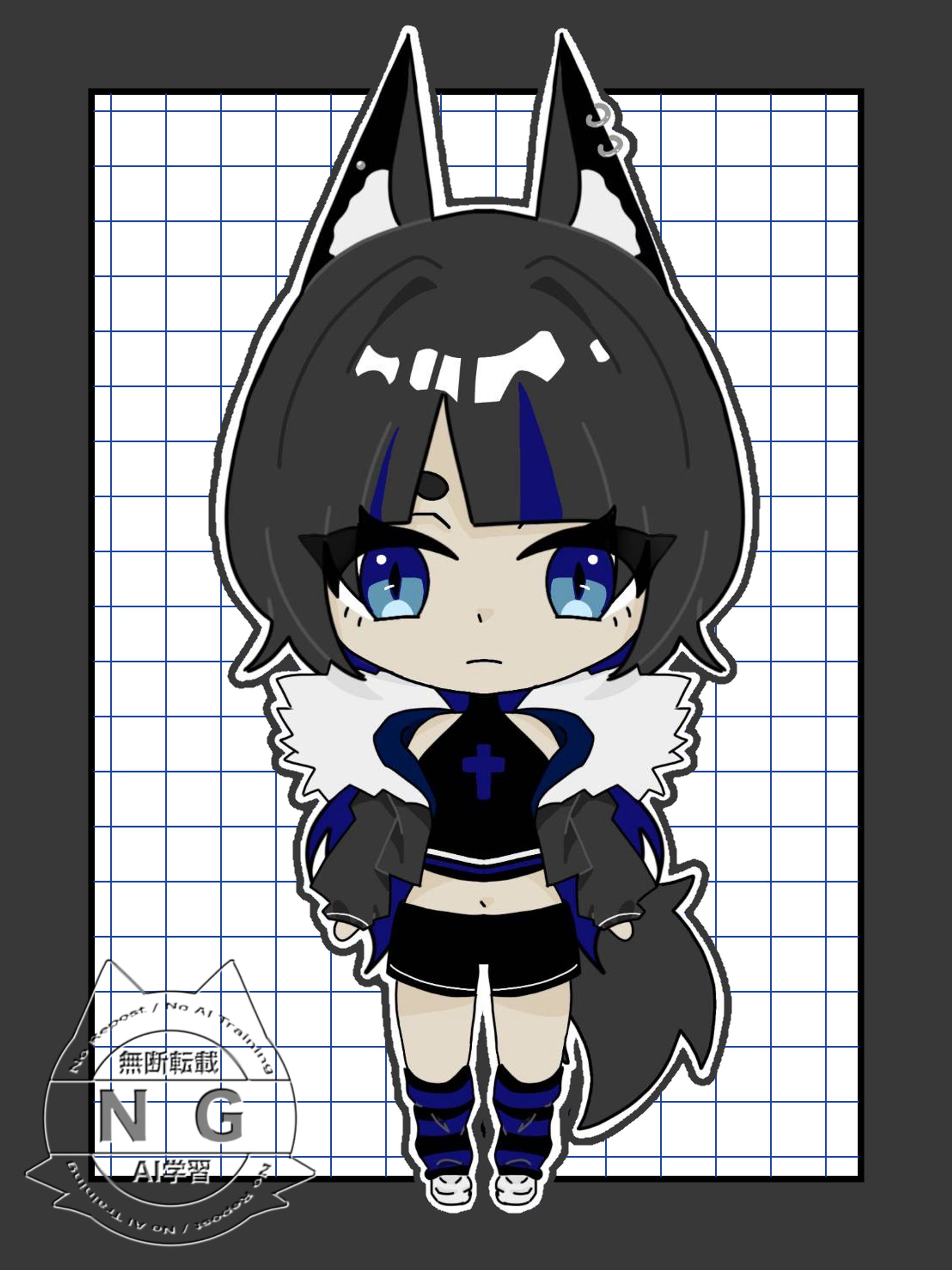 【デフォルメ】 立ち絵-1