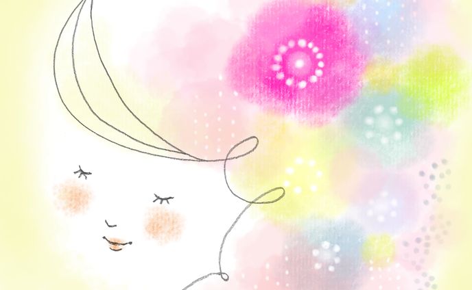 illustration、cat