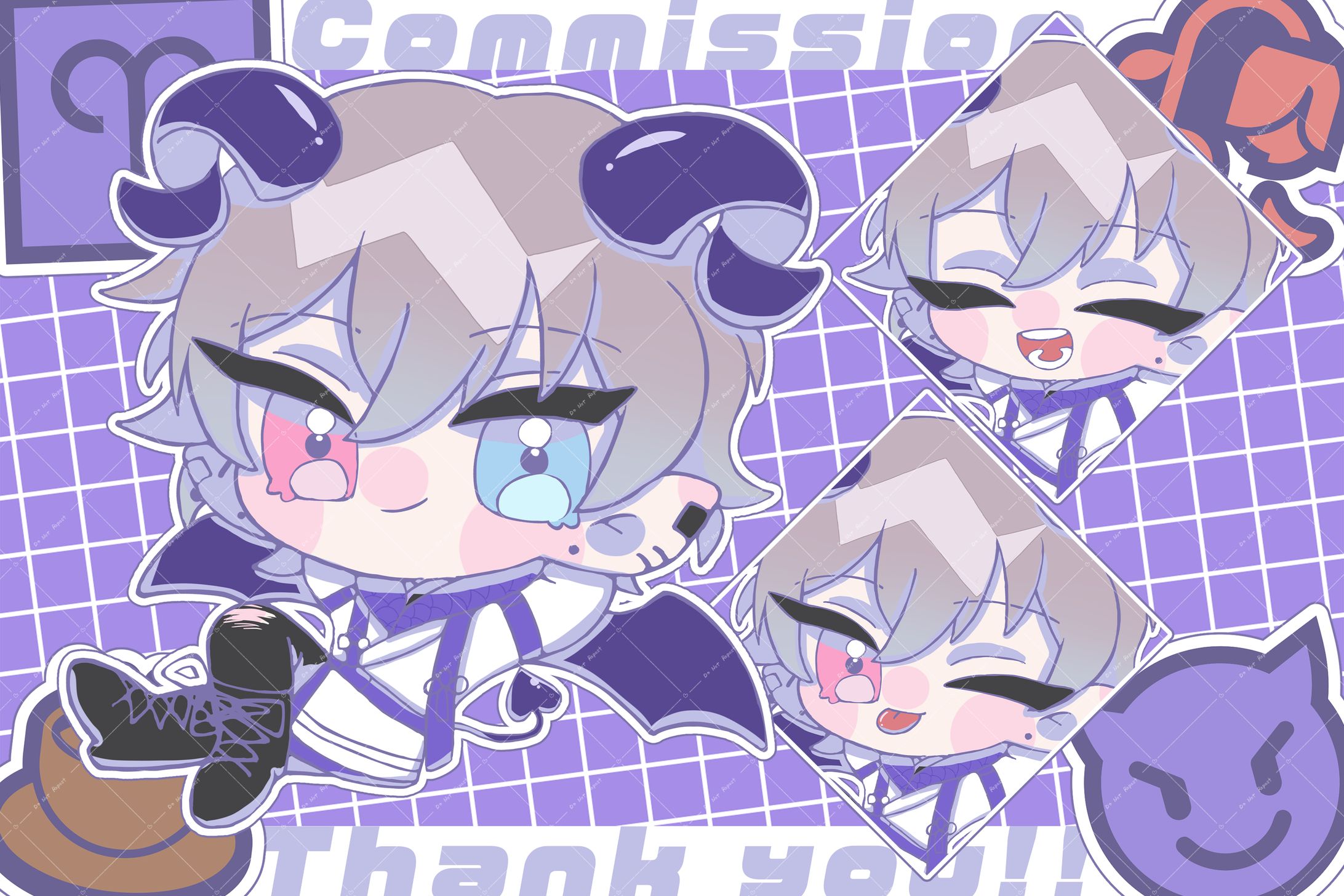 WORKS｜朝夏スウ - デフォルメ依頼-1