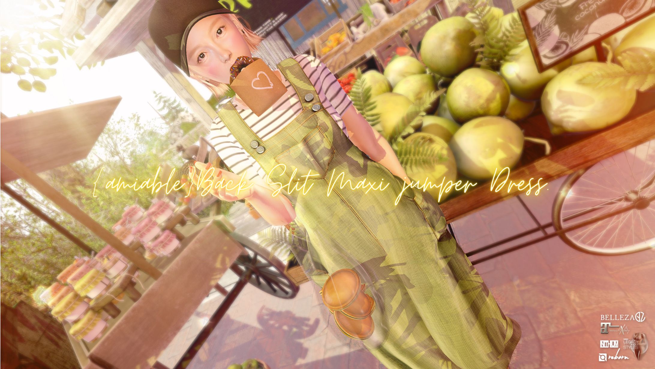 {amiable}Back Slit Maxi jumper Dress＠the C88(Special SALE).-1