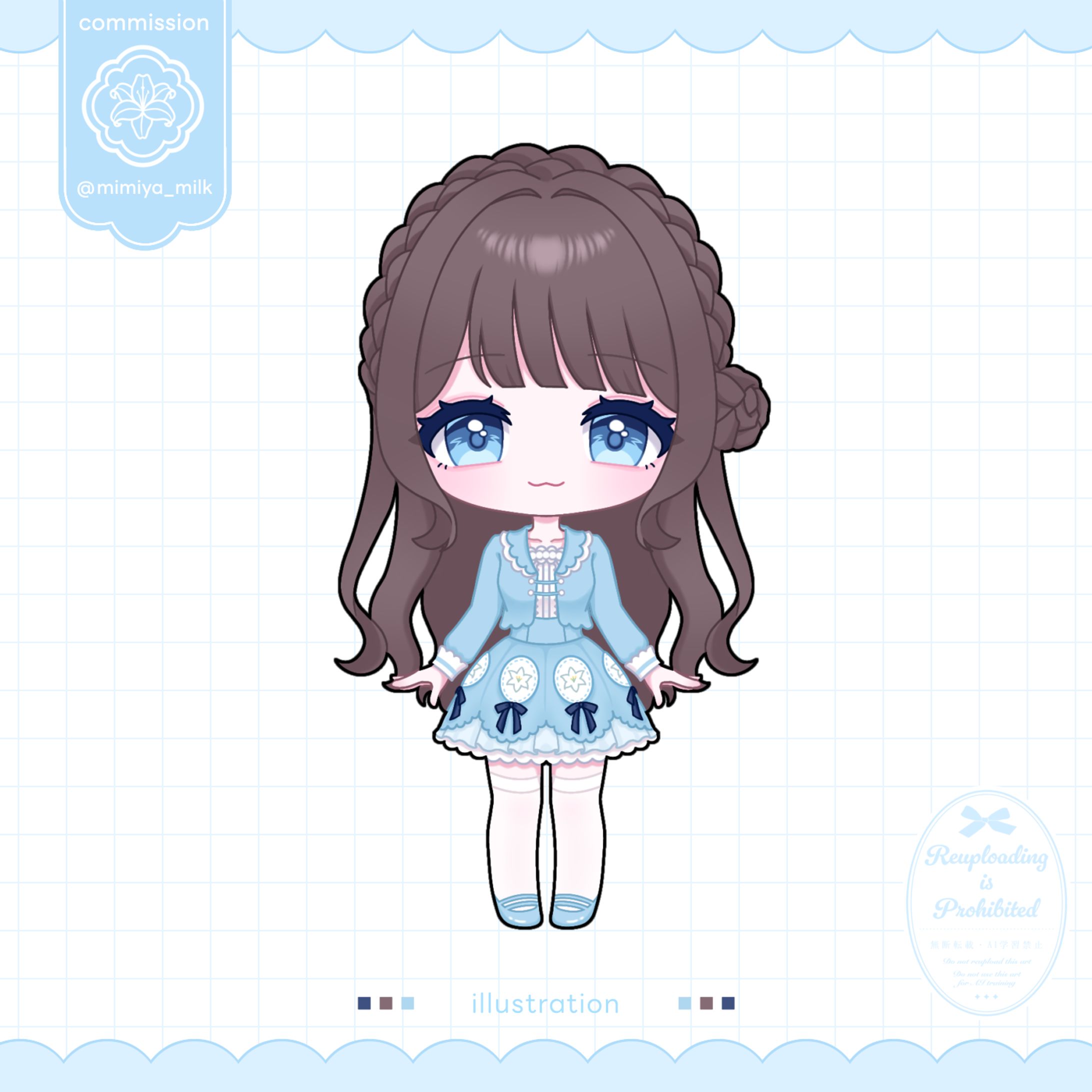 サンプル デフォルメイラスト-1