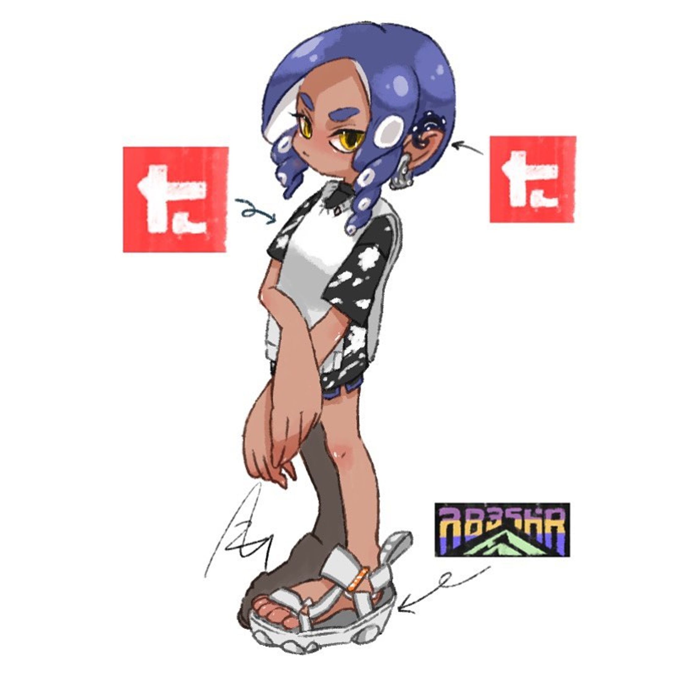 最近のお気に入りコーデ
スプラトゥーン3より 

モノクロにアクセントのオレンジが好き

動画の最後は字が汚くて諦めたの図です。

#イラスト #イラスト好きな人と繋がりたい #デジタルイラスト #クリスタ #クリップスタジオペイント #スプラトゥーン3 #スプラトゥーン3イラスト #スプラ3 #タタキケンサキ #シグレニ #イラスト好きな人と繋がりたい #illustration #illust #digitalart #digitalillustration #art #instaart #clipstudiopaint #splatoon #splatoonart #splatoon3 #splatoon3art #splatoonfanart #cute  #タイムラプス #timelapse-1