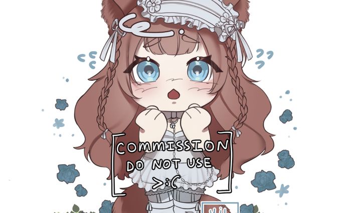bonks chibi commission