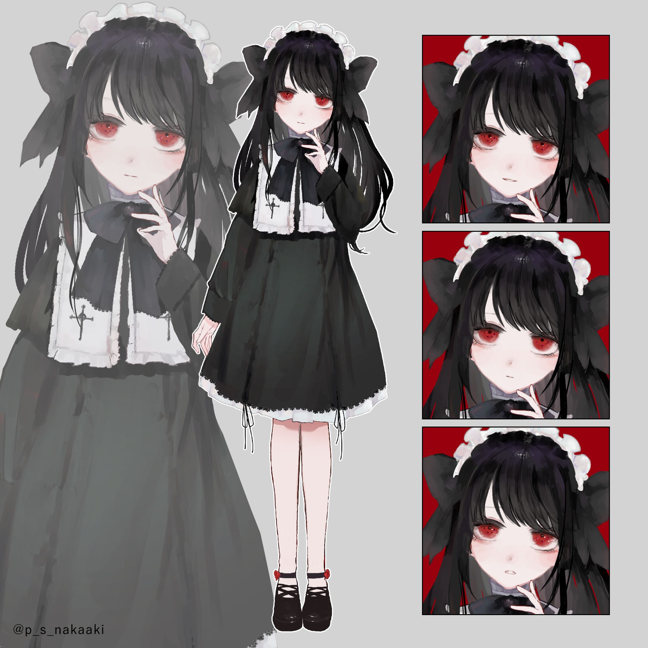 ゴスロリ少女-1