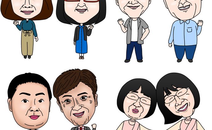 似顔絵制作