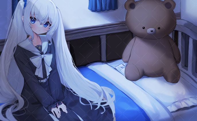 小熊月のあ様/BGM楽曲背景イラスト