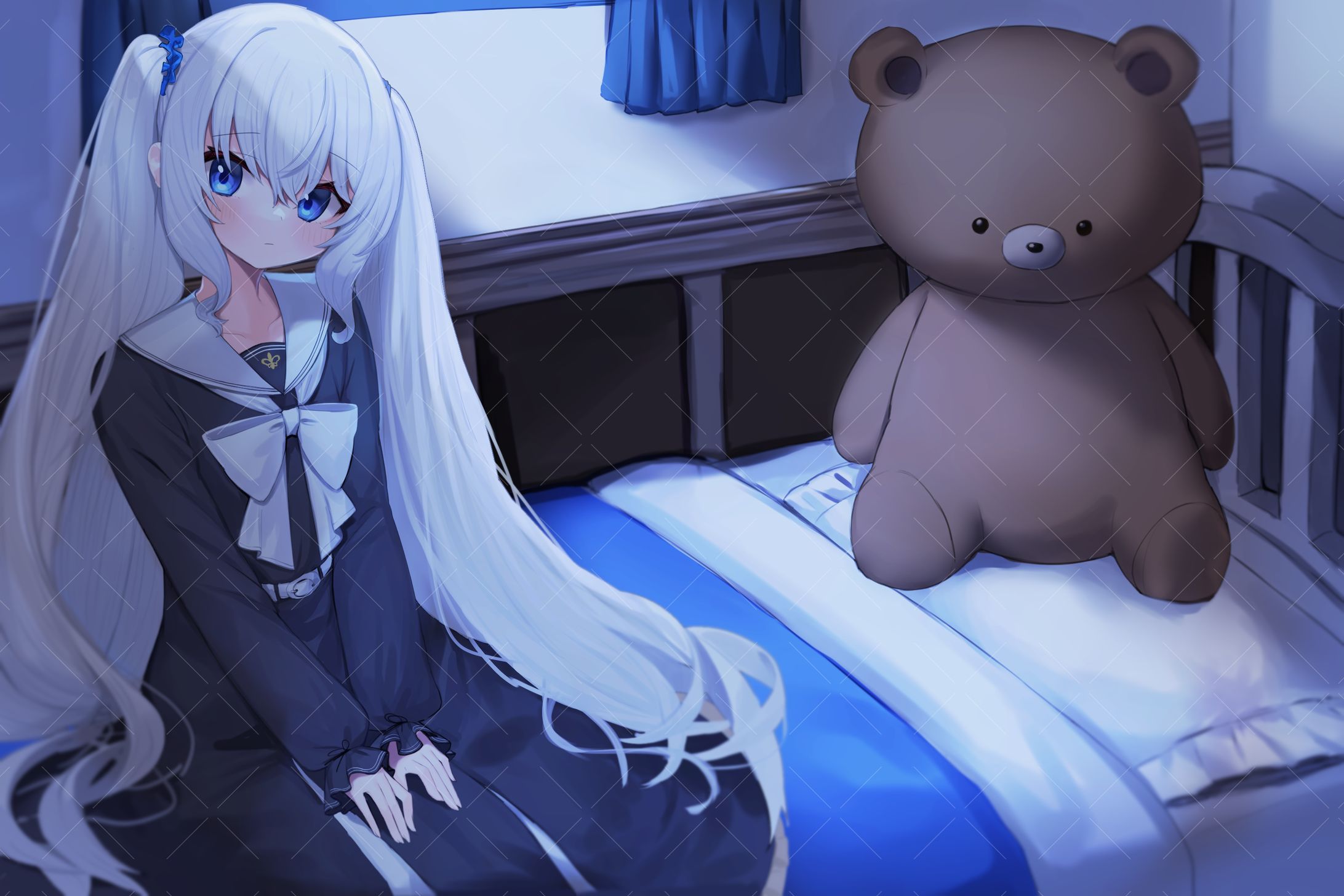 小熊月のあ様/BGM楽曲背景イラスト-1