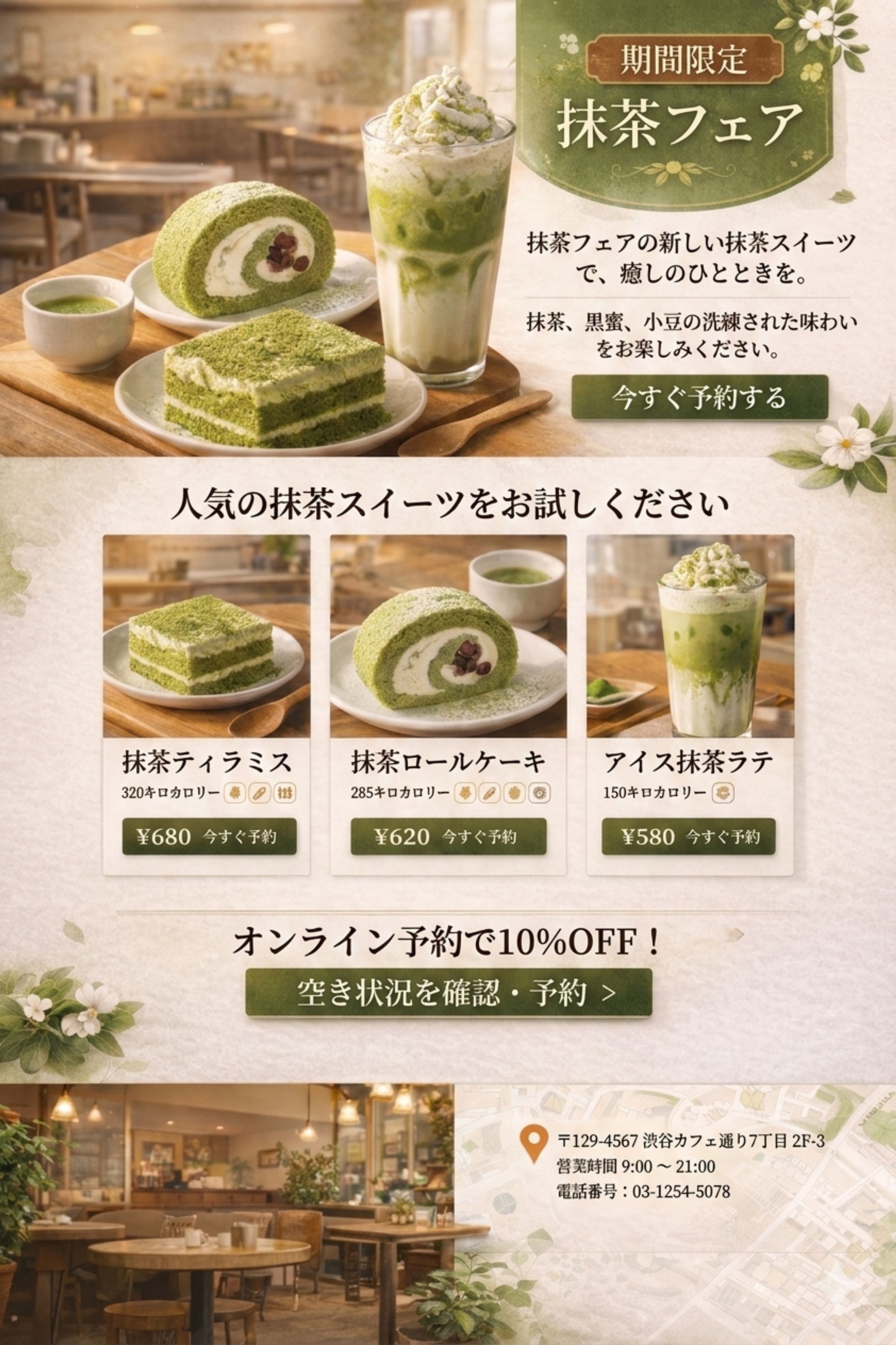 カフェ向けのwebサイトデザイン-1