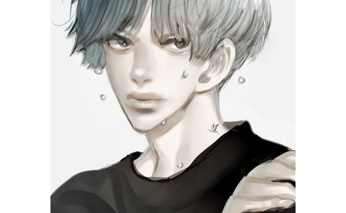 暑い…。
、
。
お久しぶりです。
最近全然絵を描く時間が取れなかったのですが、やっと今日描けました。

#絵 #イラスト #創作イラスト #オリジナルイラスト #漫画絵 #落書き #男子 #illustration #digitalart #digitalillustration #drawing #originalart #doodle #boy