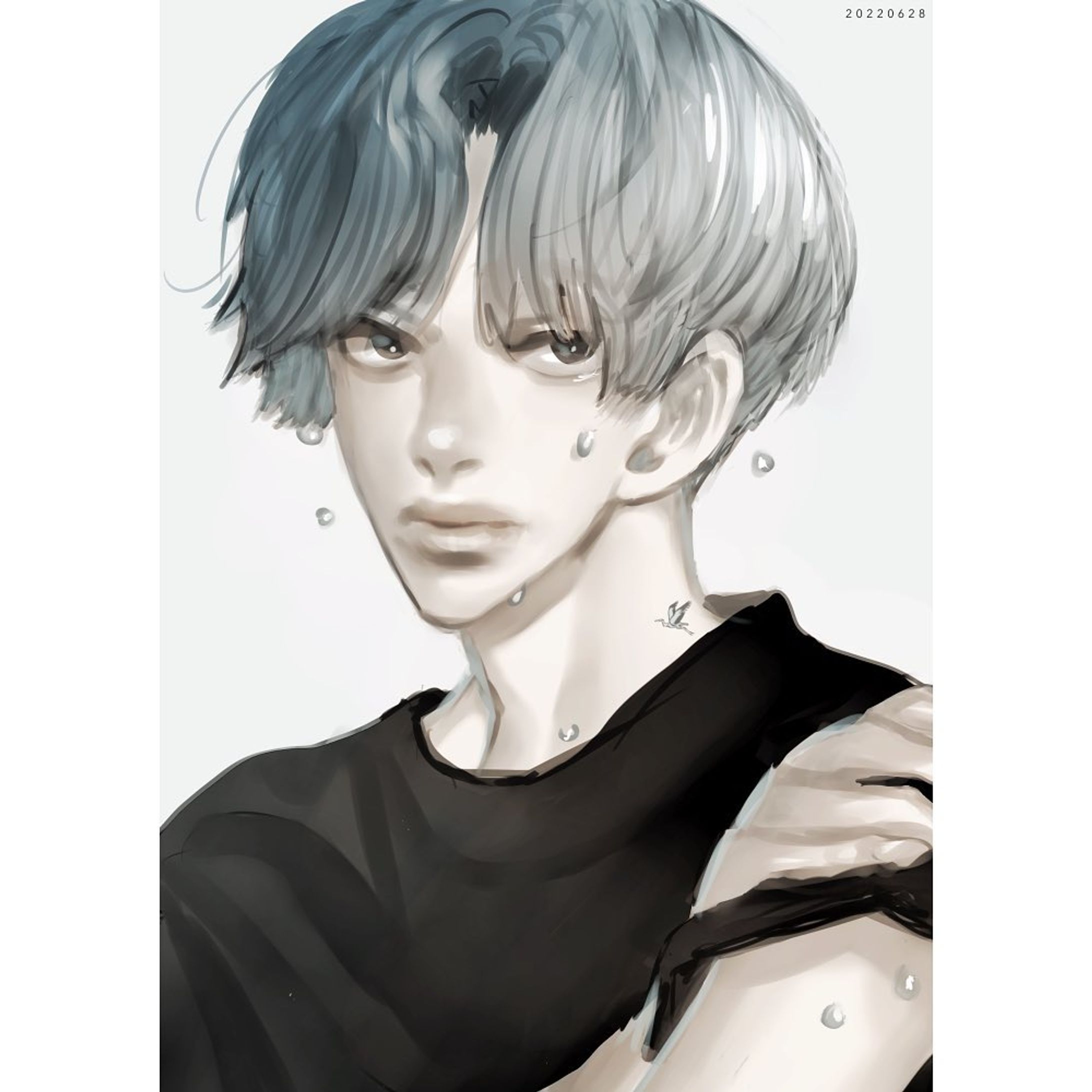 暑い…。
、
。
お久しぶりです。
最近全然絵を描く時間が取れなかったのですが、やっと今日描けました。

#絵 #イラスト #創作イラスト #オリジナルイラスト #漫画絵 #落書き #男子 #illustration #digitalart #digitalillustration #drawing #originalart #doodle #boy-1