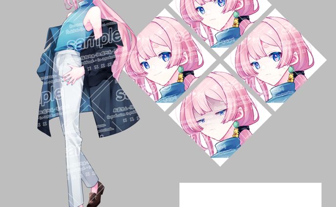 立ち絵サンプル