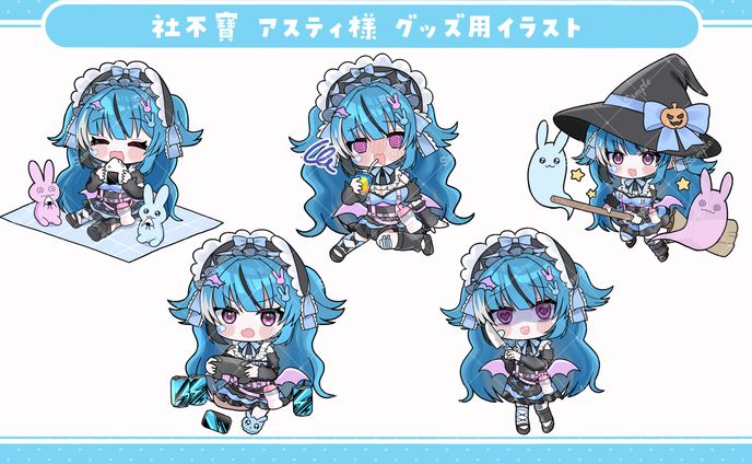 plave、グッズイラスト