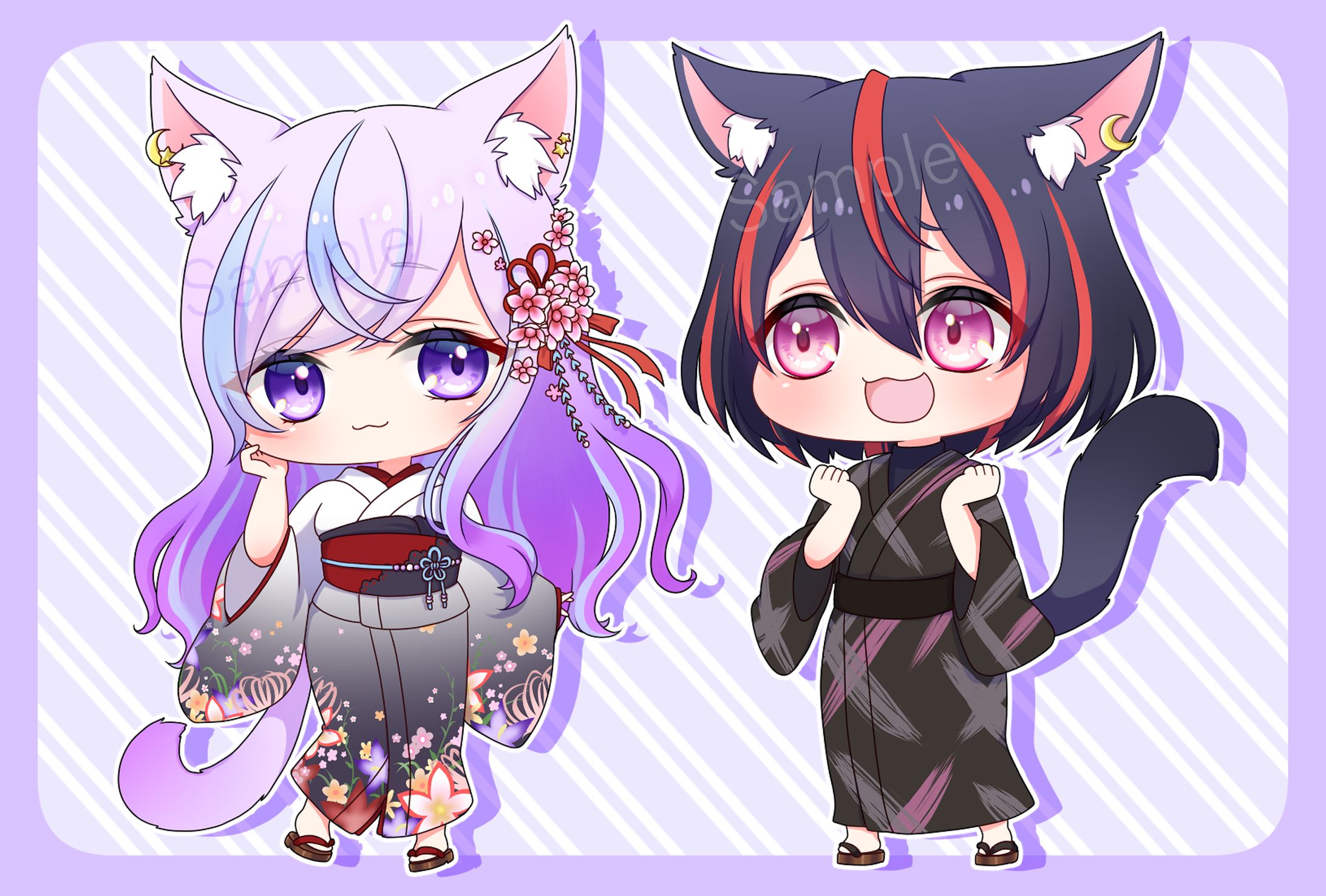 アイコン用ペアイラスト-1