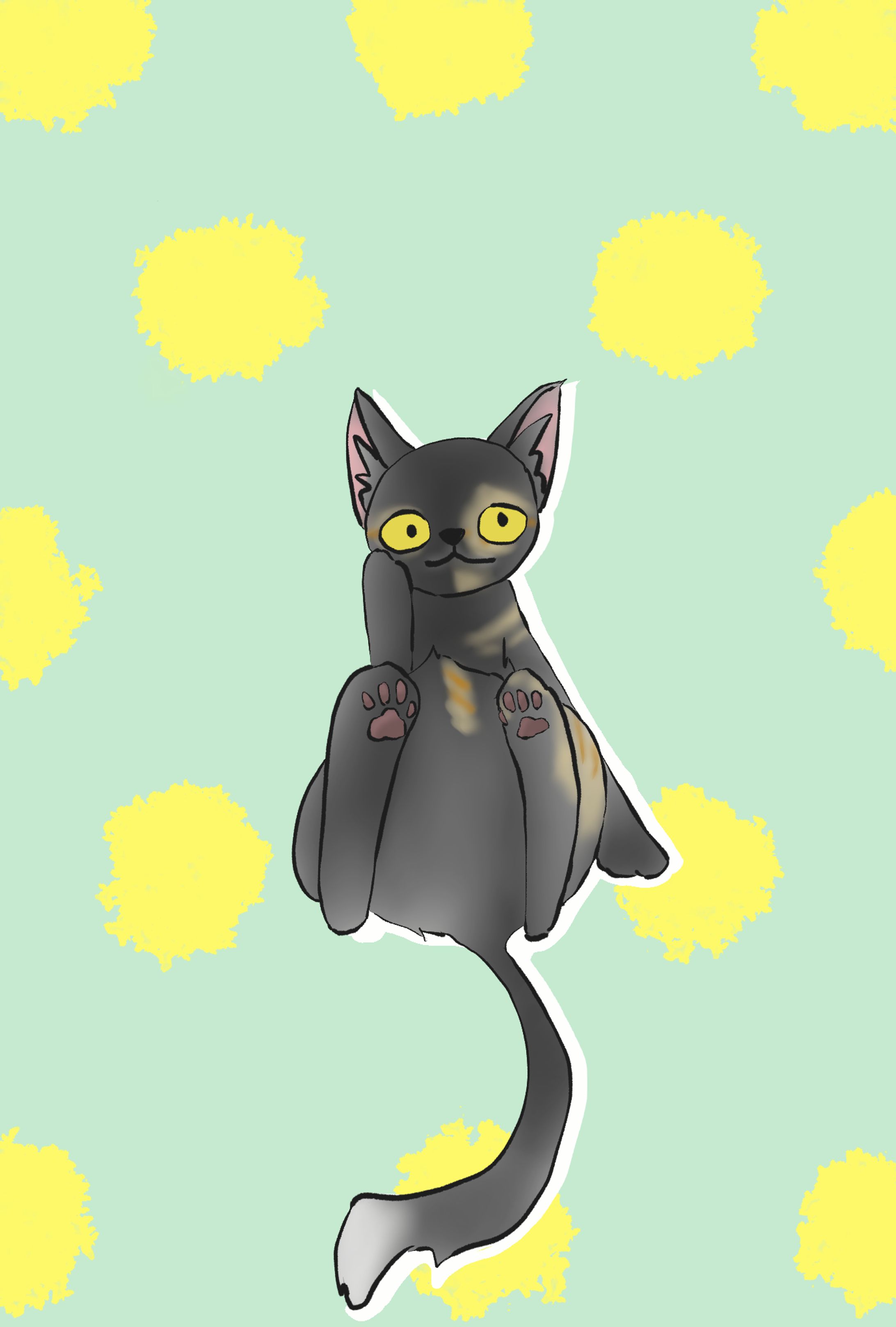 猫キャラクター①-1