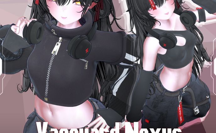 VRChat 3D衣装 「ヴァンガード・ネクサス」 衣装デザイン・サムネイル