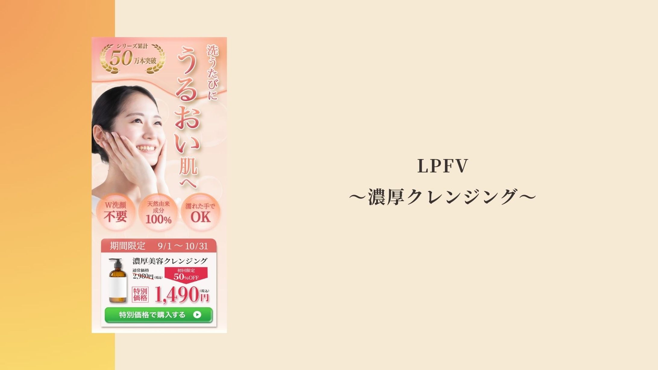 自主制作LPFV　濃厚クレンジング-1