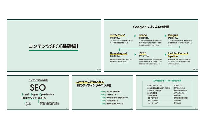 スライド：コンテンツSEO基礎